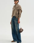 Pre-Order • D'arcy Loose Jean, Livingston Selvedge Blue