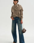 Pre-Order • D'arcy Loose Jean, Livingston Selvedge Blue