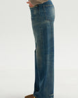 Pre-Order • D'arcy Loose Jean, Livingston Selvedge Blue