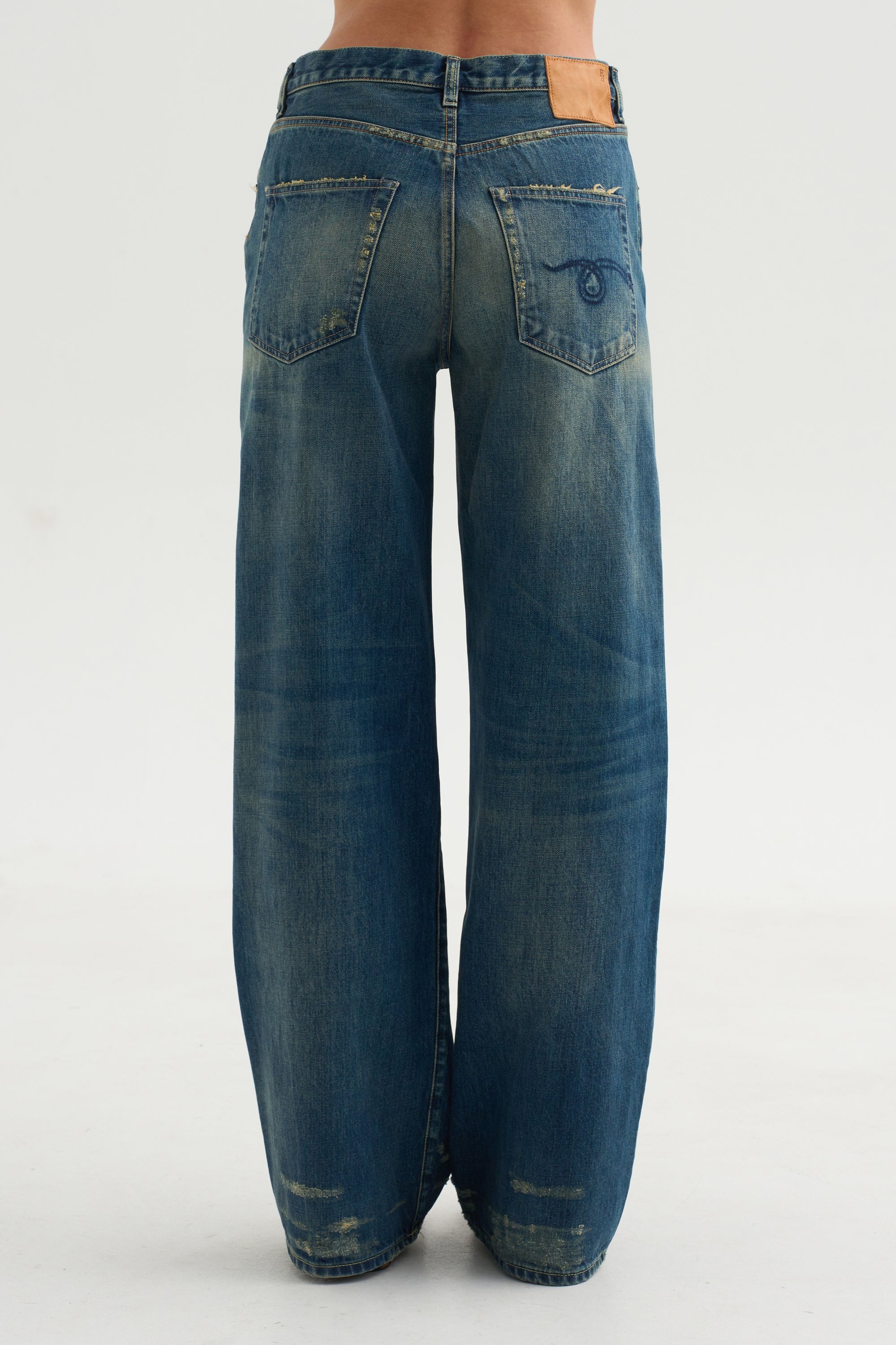 Pre-Order • D'arcy Loose Jean, Livingston Selvedge Blue