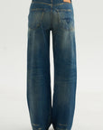 Pre-Order • D'arcy Loose Jean, Livingston Selvedge Blue