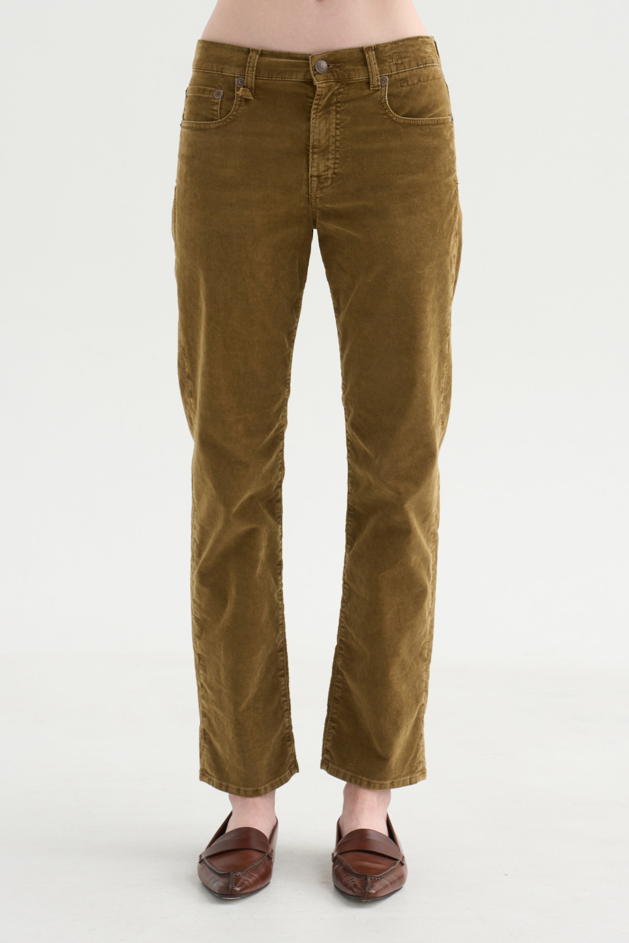 Pre-Order • Romeo Jean, Golden Brown Stretch Cord