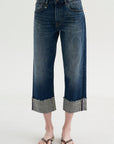 Cuffed X-BF Jean, Caslon Selvedge Blue