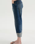 Cuffed X-BF Jean, Caslon Selvedge Blue