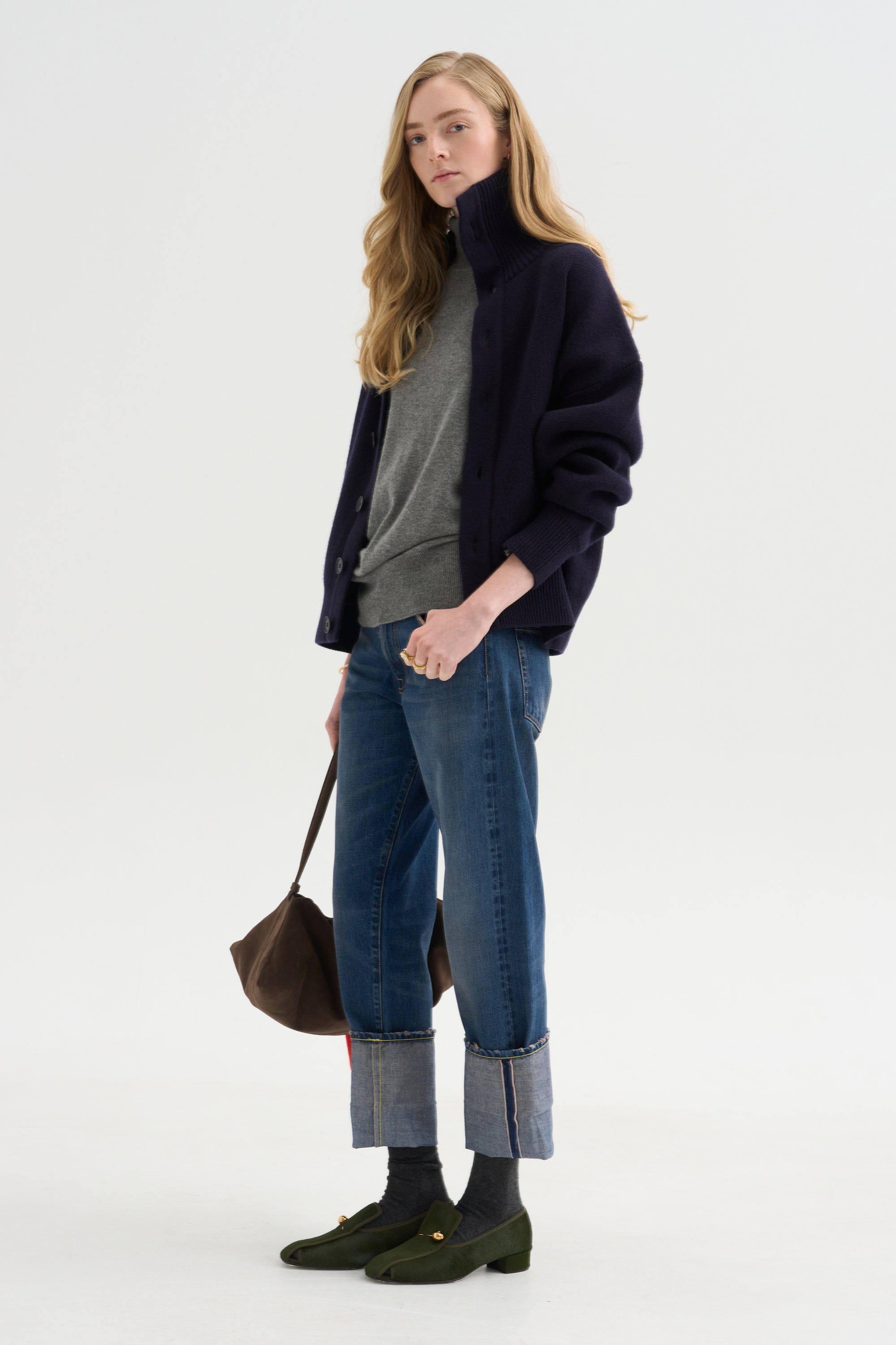Pre-Order • Cuffed BF Jean, Dalston Selvedge Blue