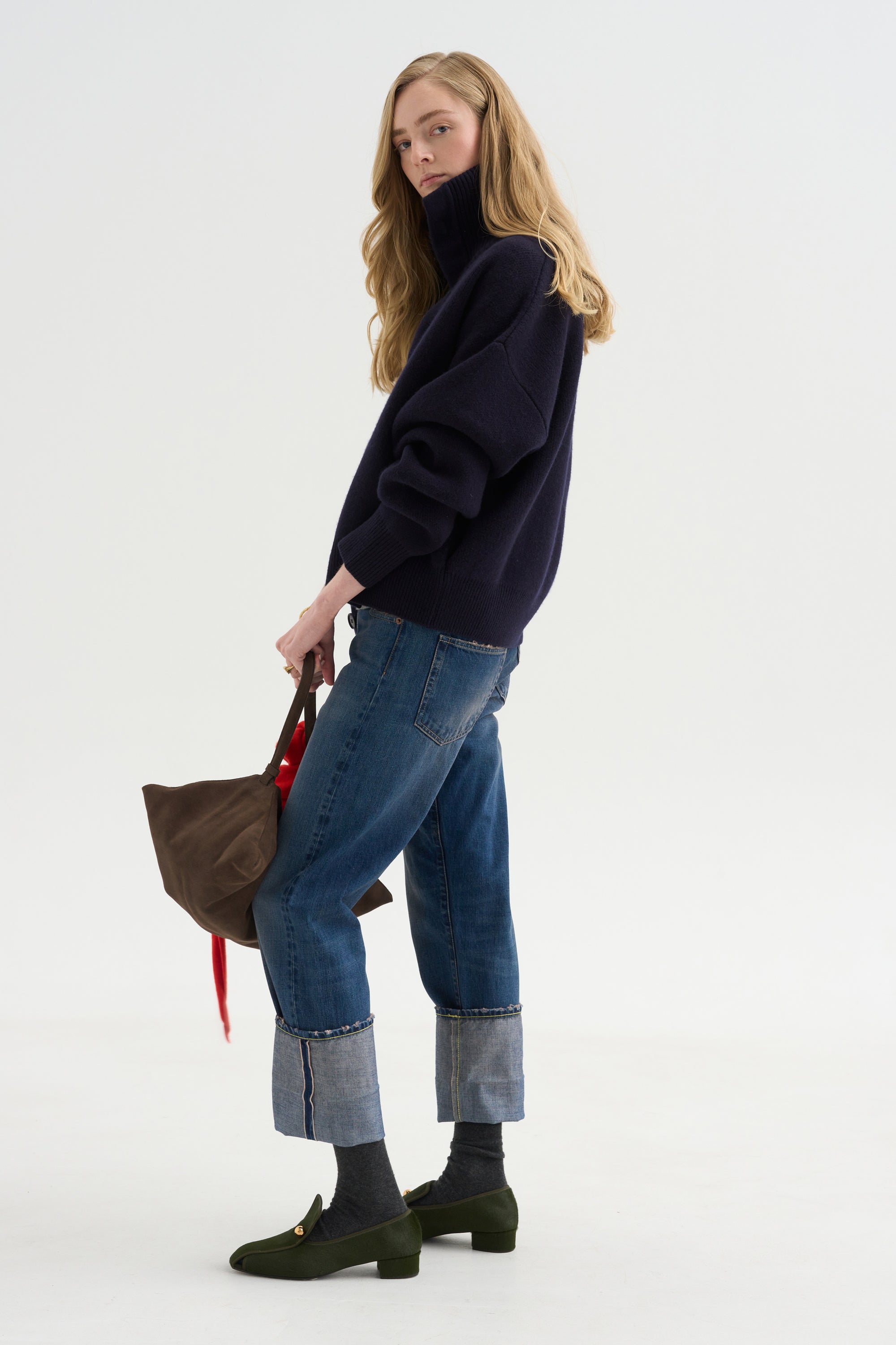 Pre-Order • Cuffed BF Jean, Dalston Selvedge Blue