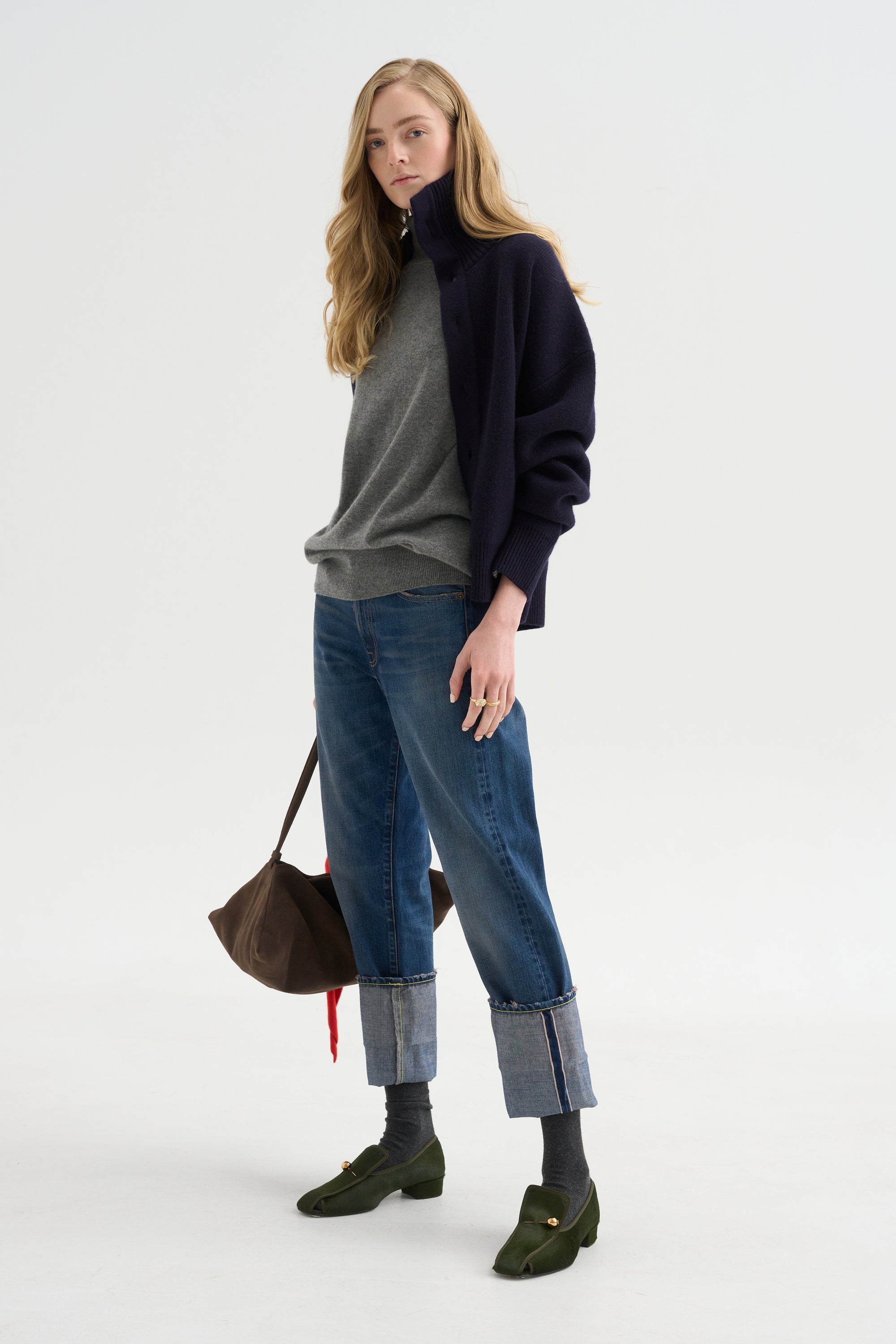 Pre-Order • Cuffed BF Jean, Dalston Selvedge Blue