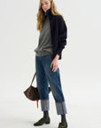 Pre-Order • Cuffed BF Jean, Dalston Selvedge Blue