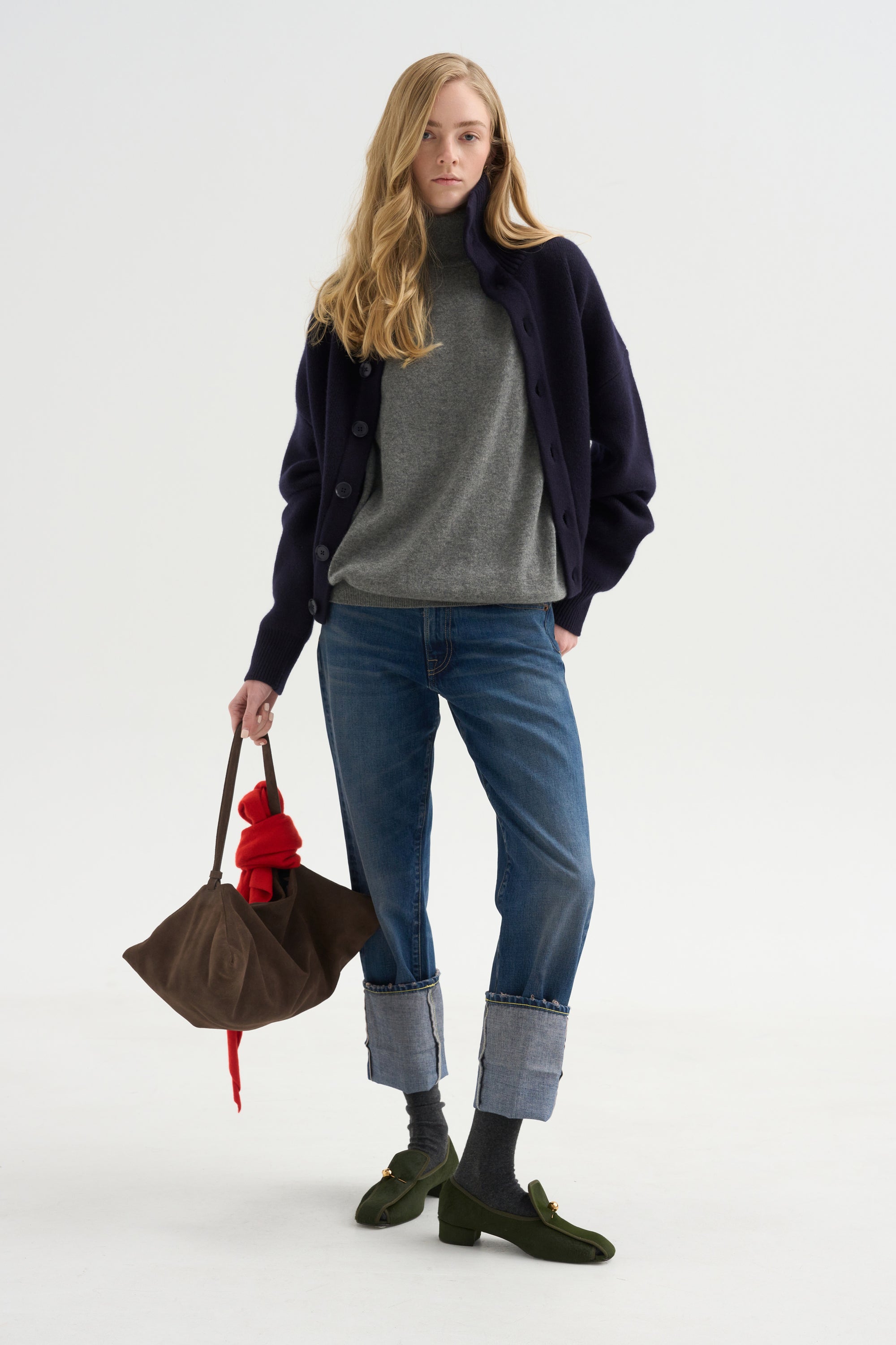 Pre-Order • Cuffed BF Jean, Dalston Selvedge Blue