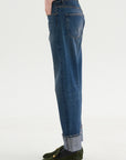 Pre-Order • Cuffed BF Jean, Dalston Selvedge Blue