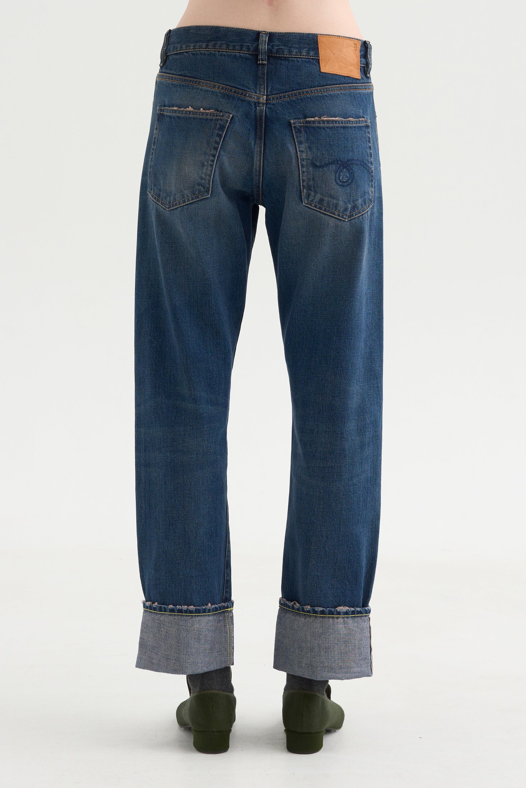 Pre-Order • Cuffed BF Jean, Dalston Selvedge Blue