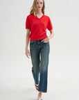 Joan Kick Flare Jean, Melvin Blue Stretch