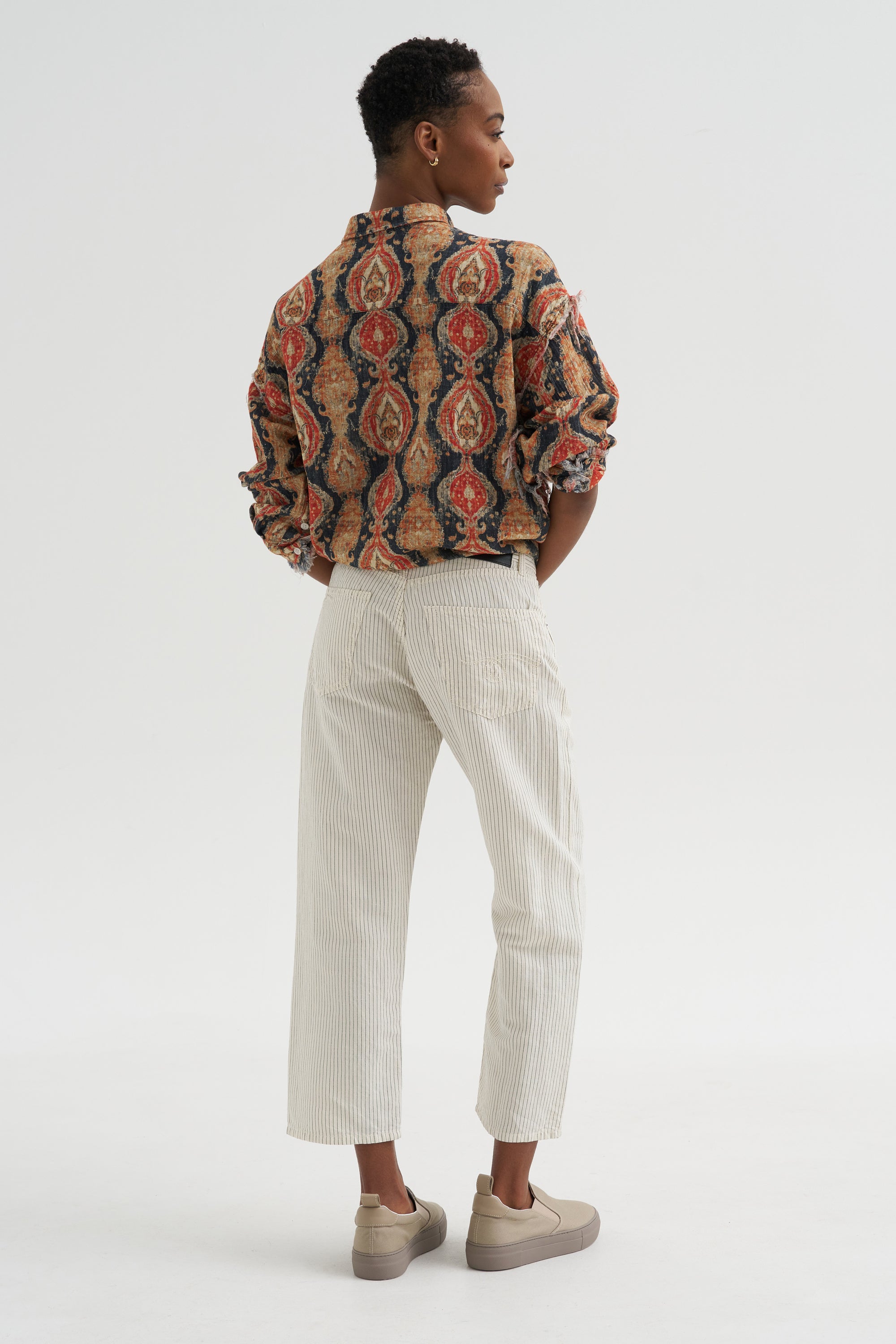 X-BF 5 Pocket Pant, Black &amp; White