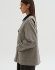 Relaxed Chore Jacket, Price of Wales Grey Check