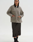 Relaxed Chore Jacket, Price of Wales Grey Check
