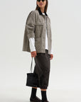 Relaxed Chore Jacket, Price of Wales Grey Check