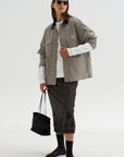 Relaxed Chore Jacket, Price of Wales Grey Check