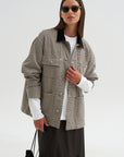 Relaxed Chore Jacket, Price of Wales Grey Check