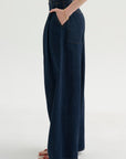 Triple Pleat Jean, Rinse Selvedge Indigo