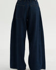 Triple Pleat Jean, Rinse Selvedge Indigo