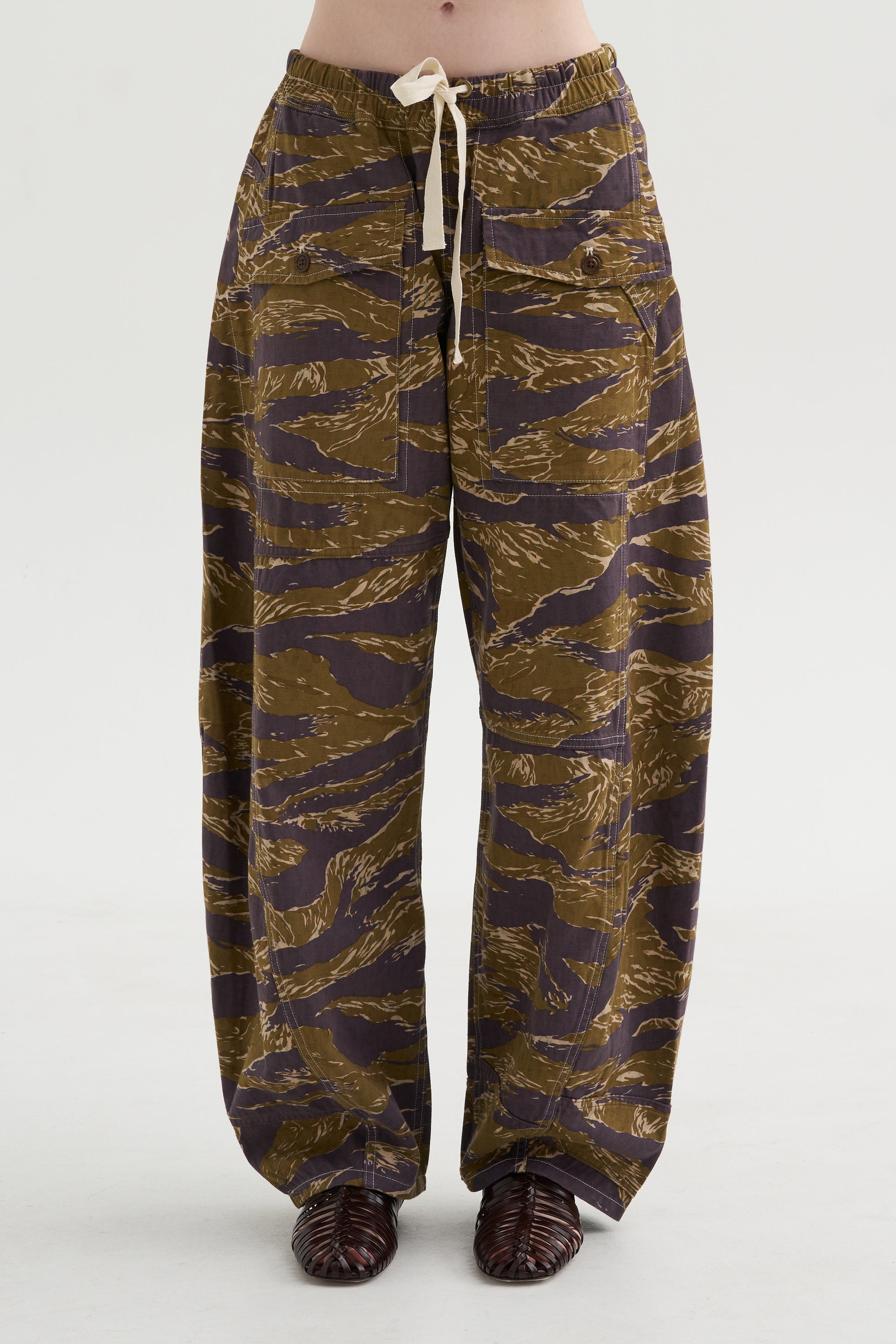 Reversible Utility Pant, Green Camo