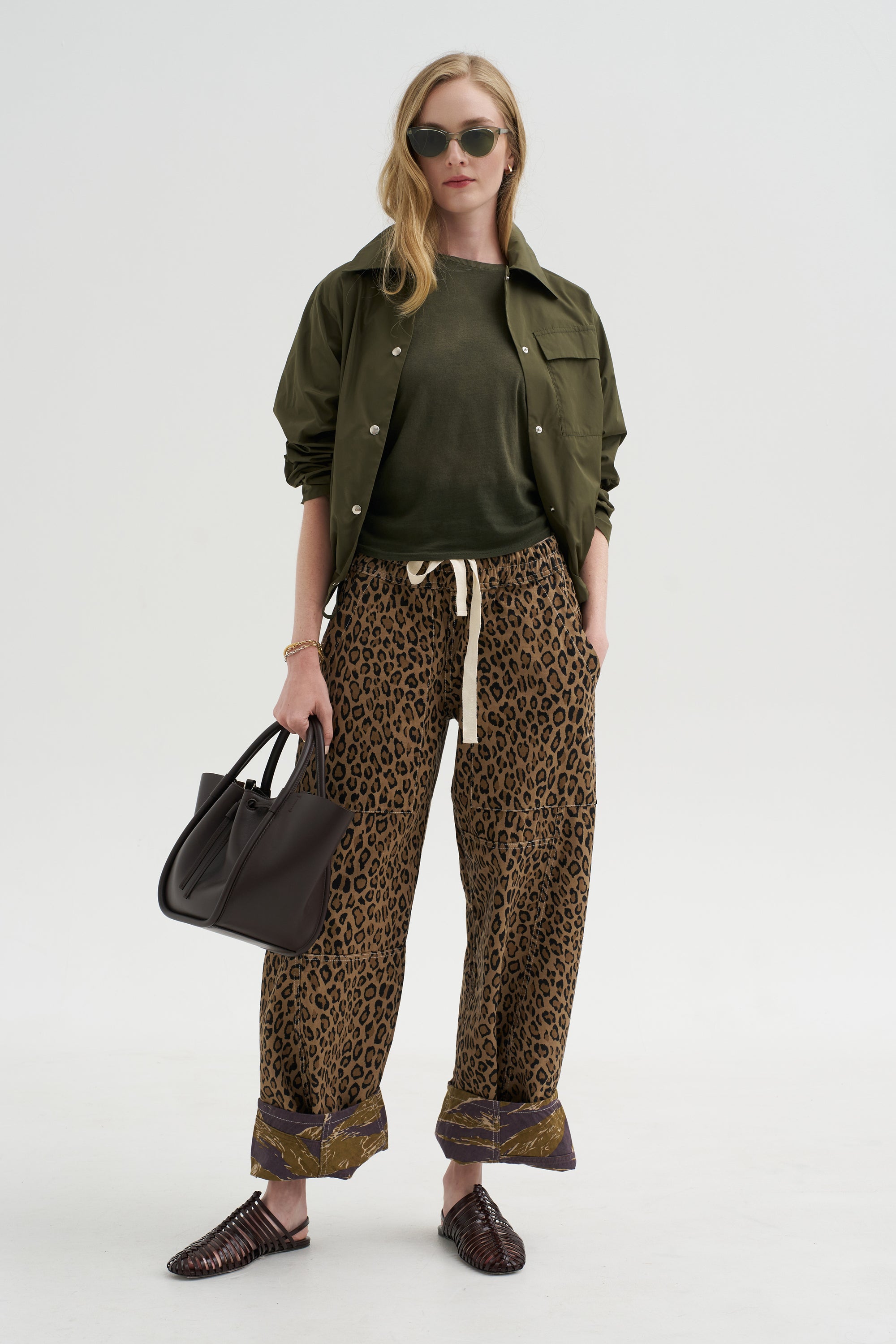 Reversible Utility Pant, Green Camo
