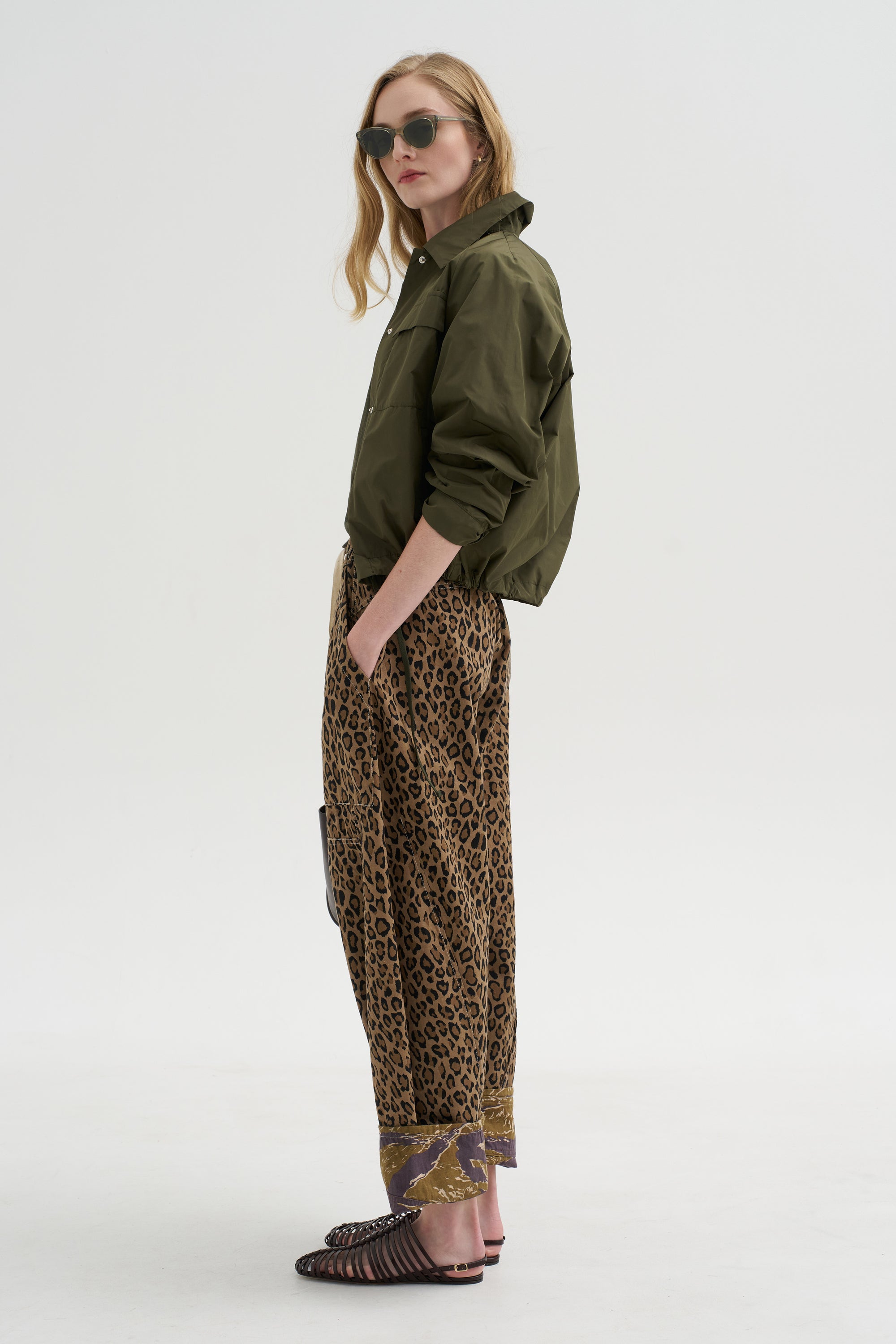 Reversible Utility Pant, Green Camo