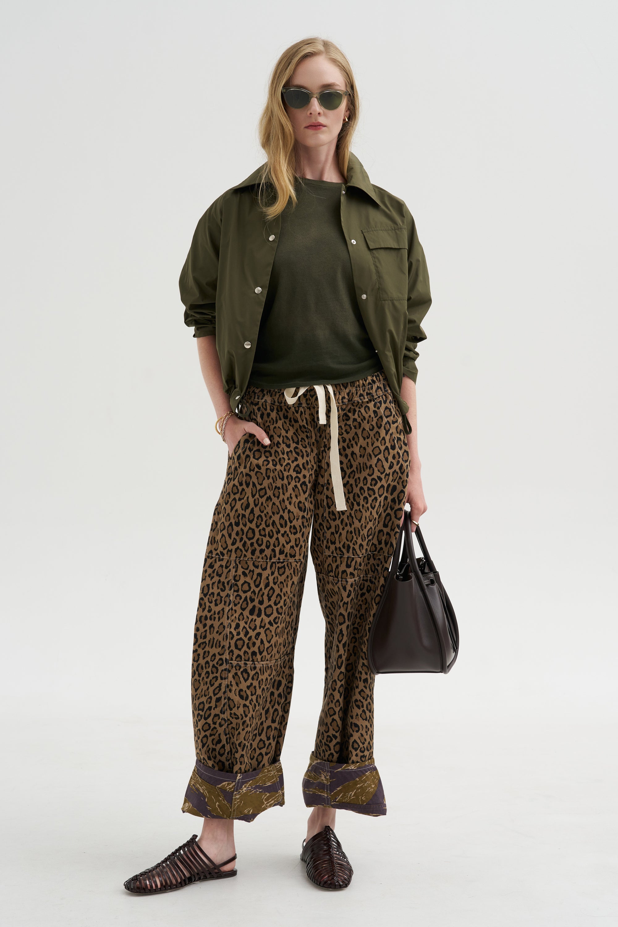 Reversible Utility Pant, Green Camo