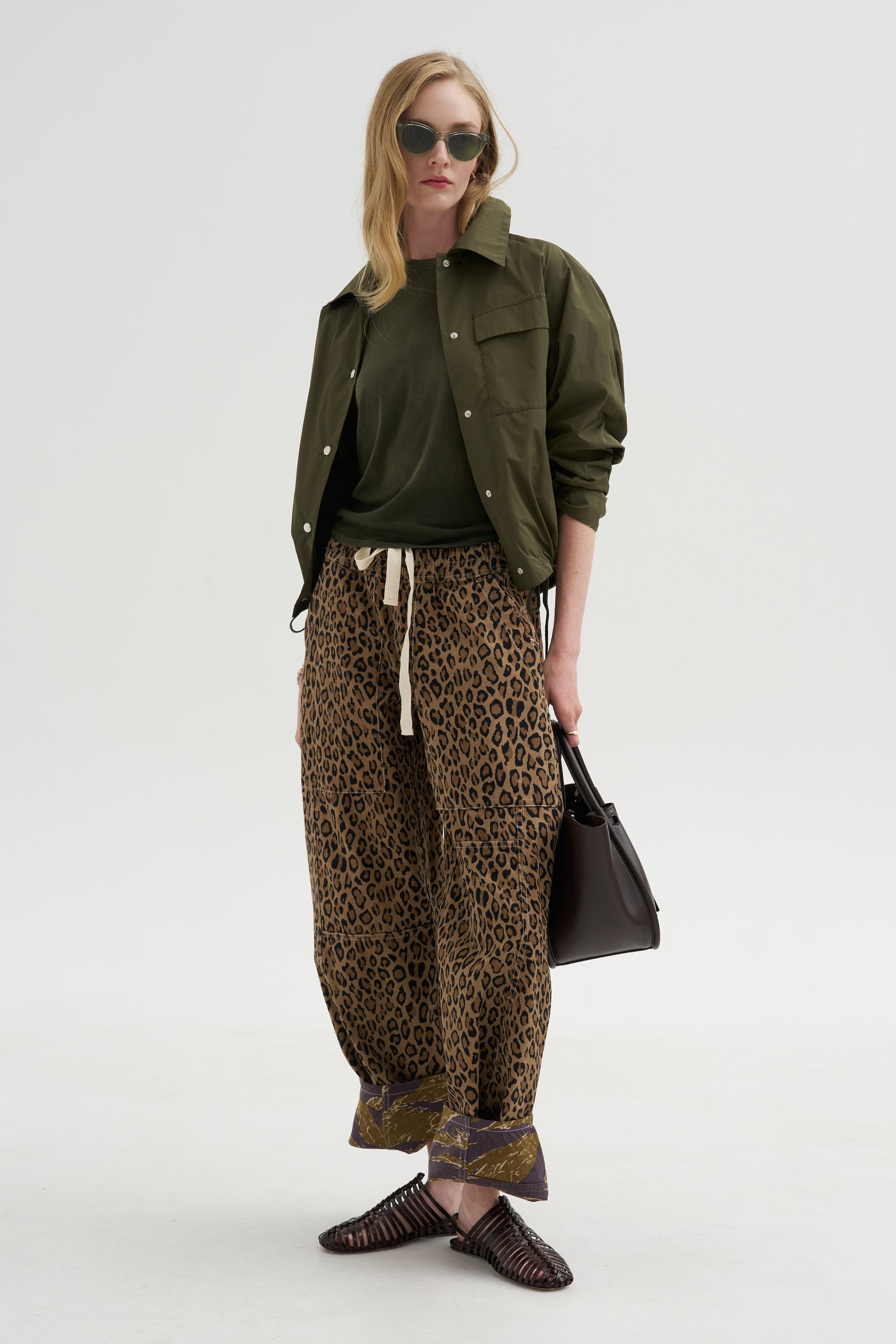 Reversible Utility Pant, Green Camo