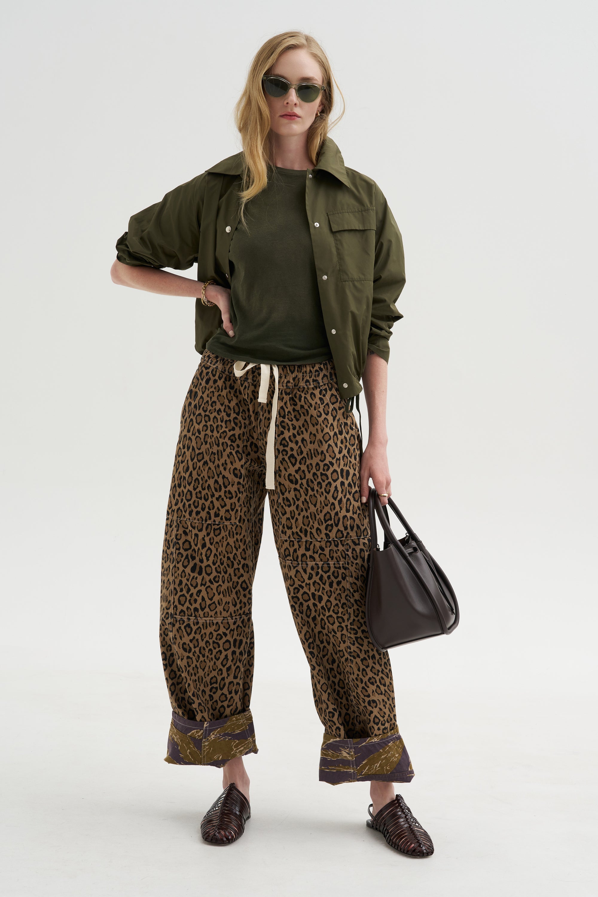 Reversible Utility Pant, Green Camo