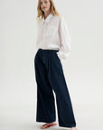 Crossover Bubble Shirt, White