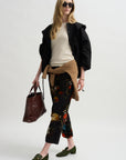 X-Bf Pant, Floral Butterfly