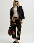X-Bf Pant, Floral Butterfly