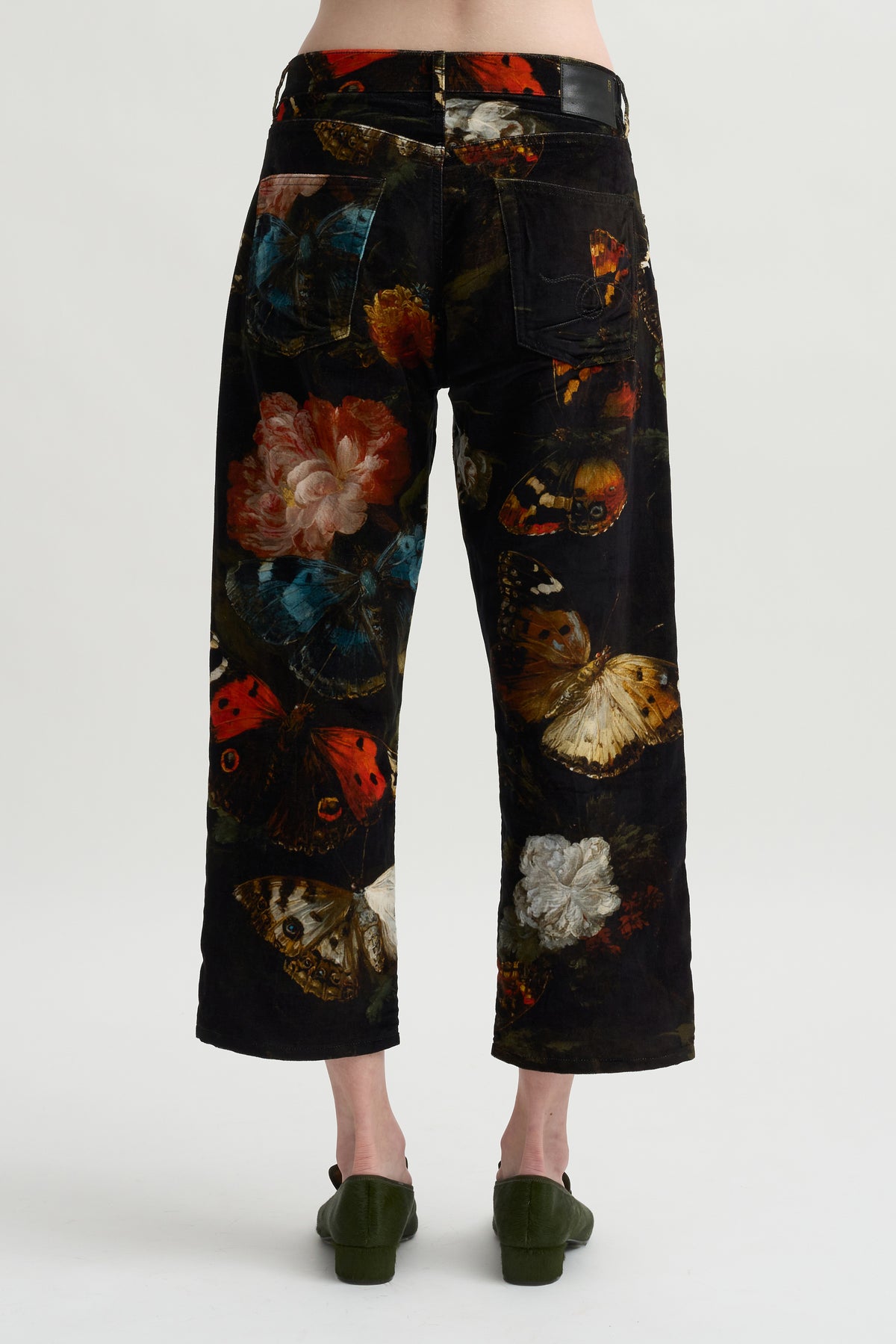 X-Bf Pant, Floral Butterfly