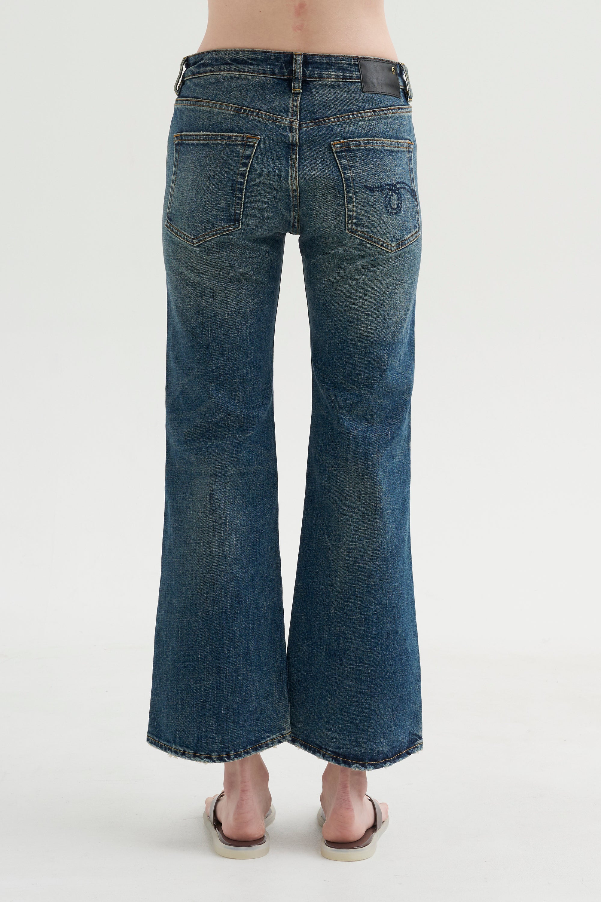 Joan Kick Flare Jean, Melvin Blue Stretch