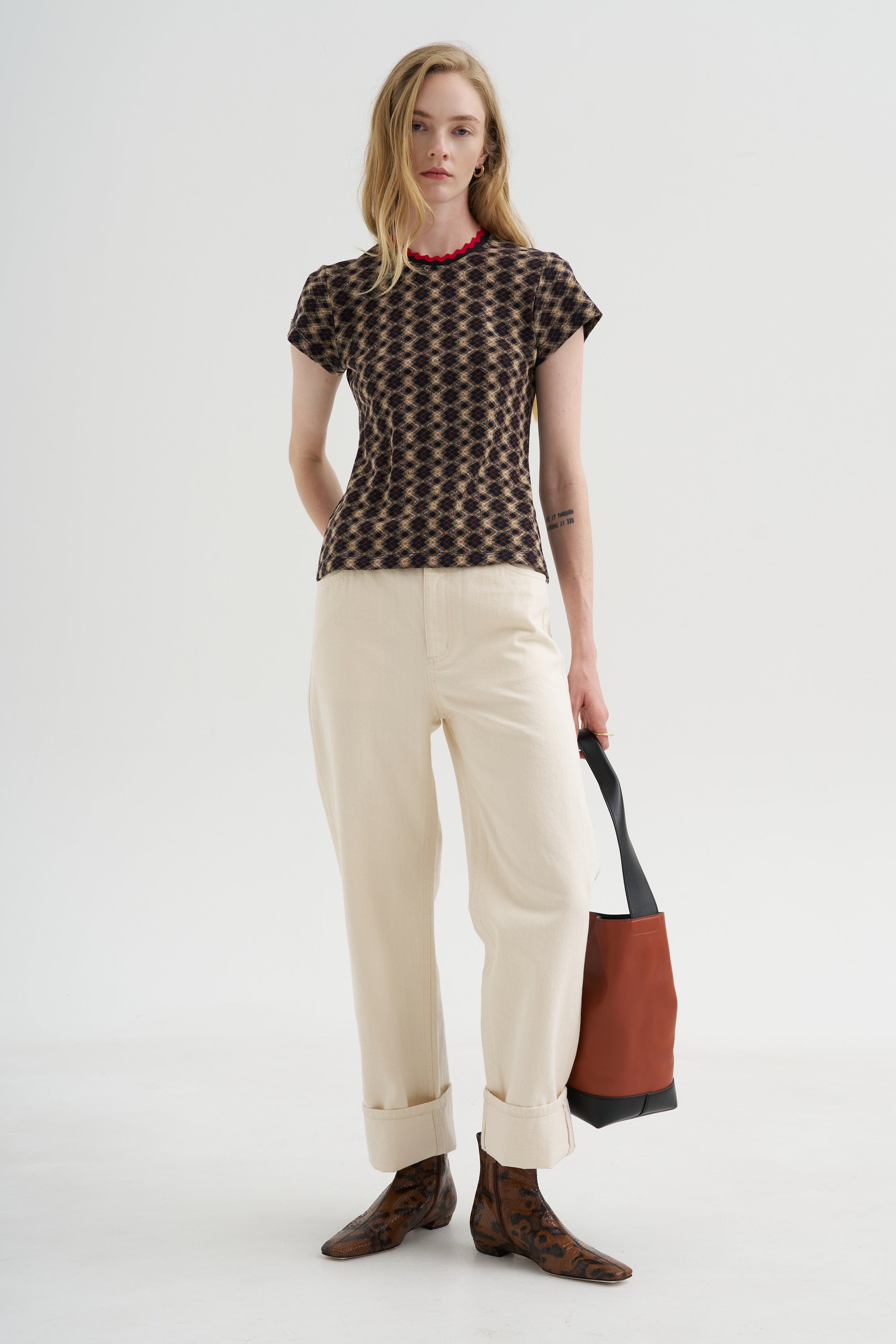 Mead Tee, Brown