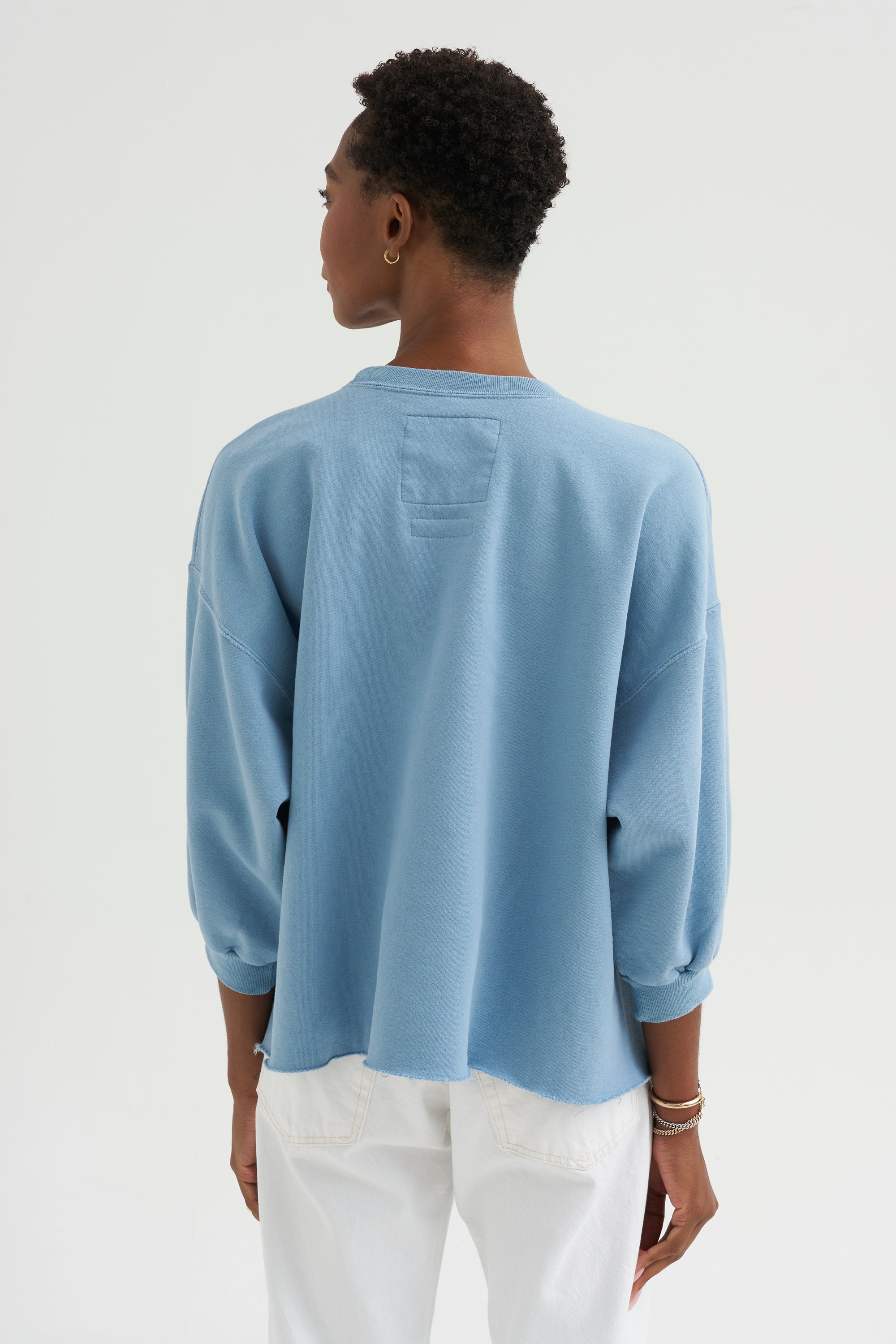 Fond Sweatshirt, Light Blue