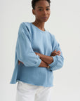 Fond Sweatshirt, Light Blue