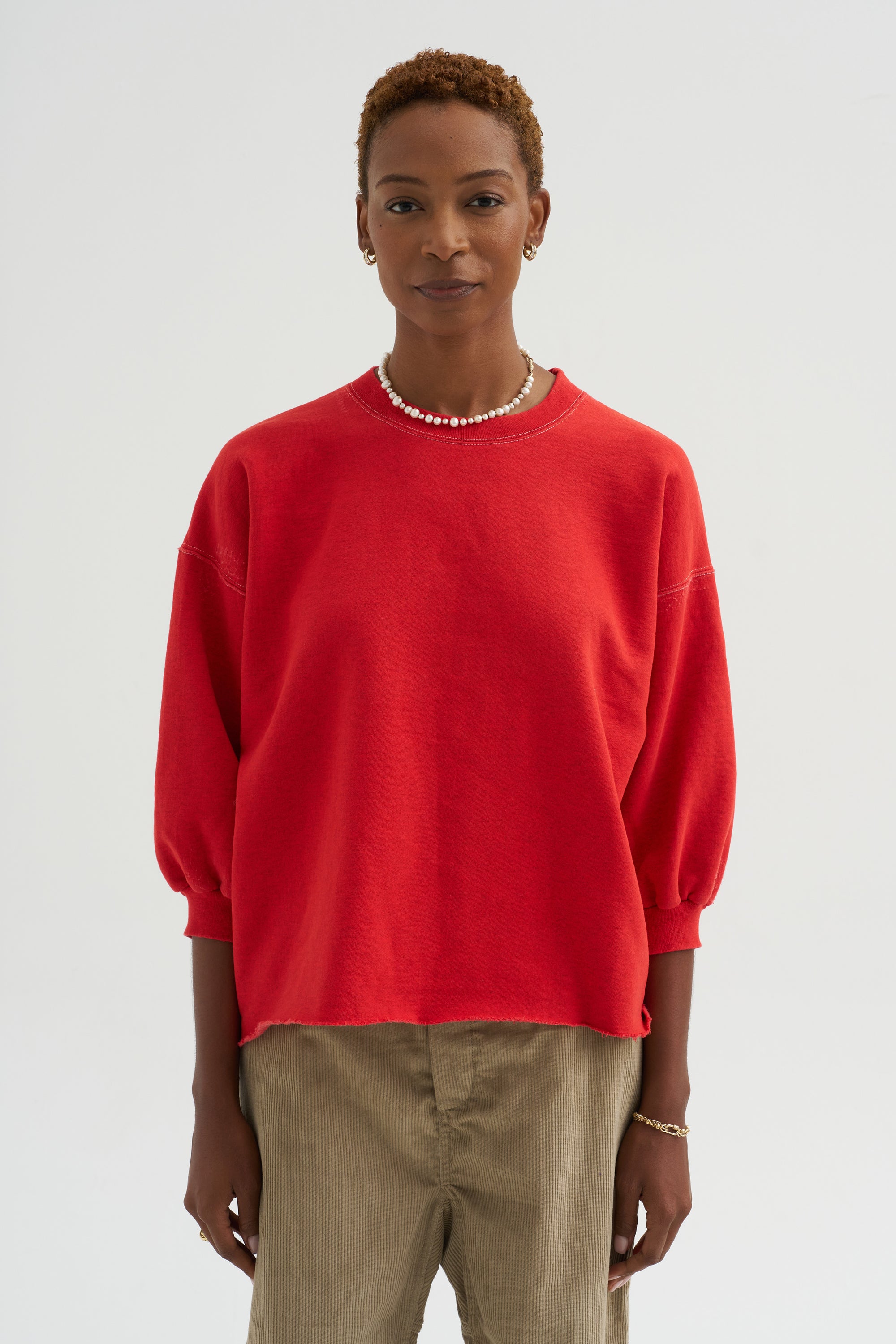 Fond Sweatshirt, Cherry