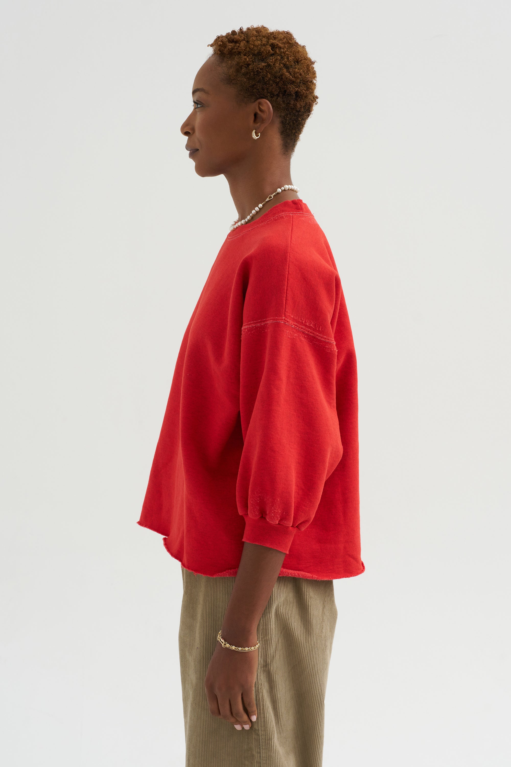 Fond Sweatshirt, Cherry