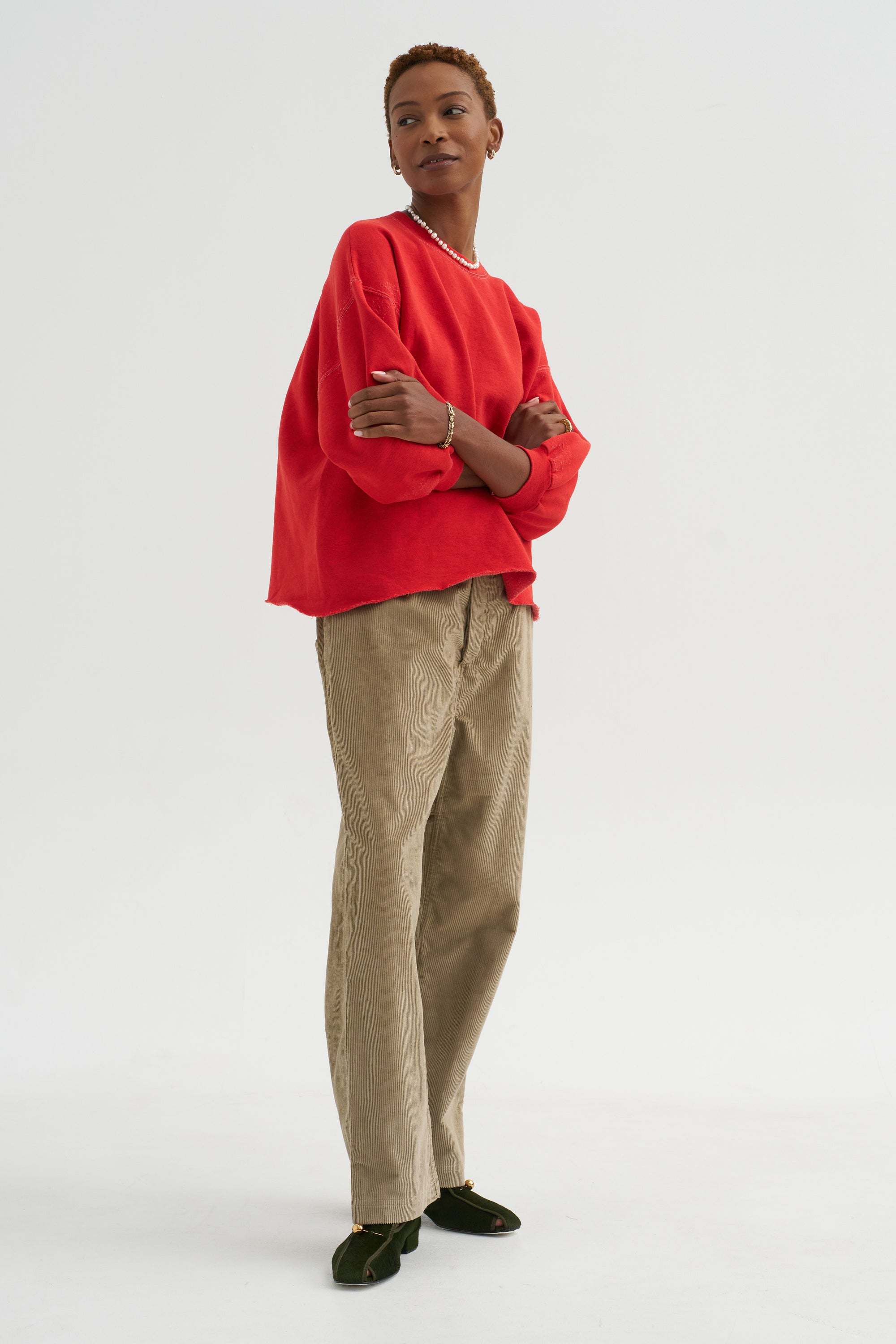 Fond Sweatshirt, Cherry