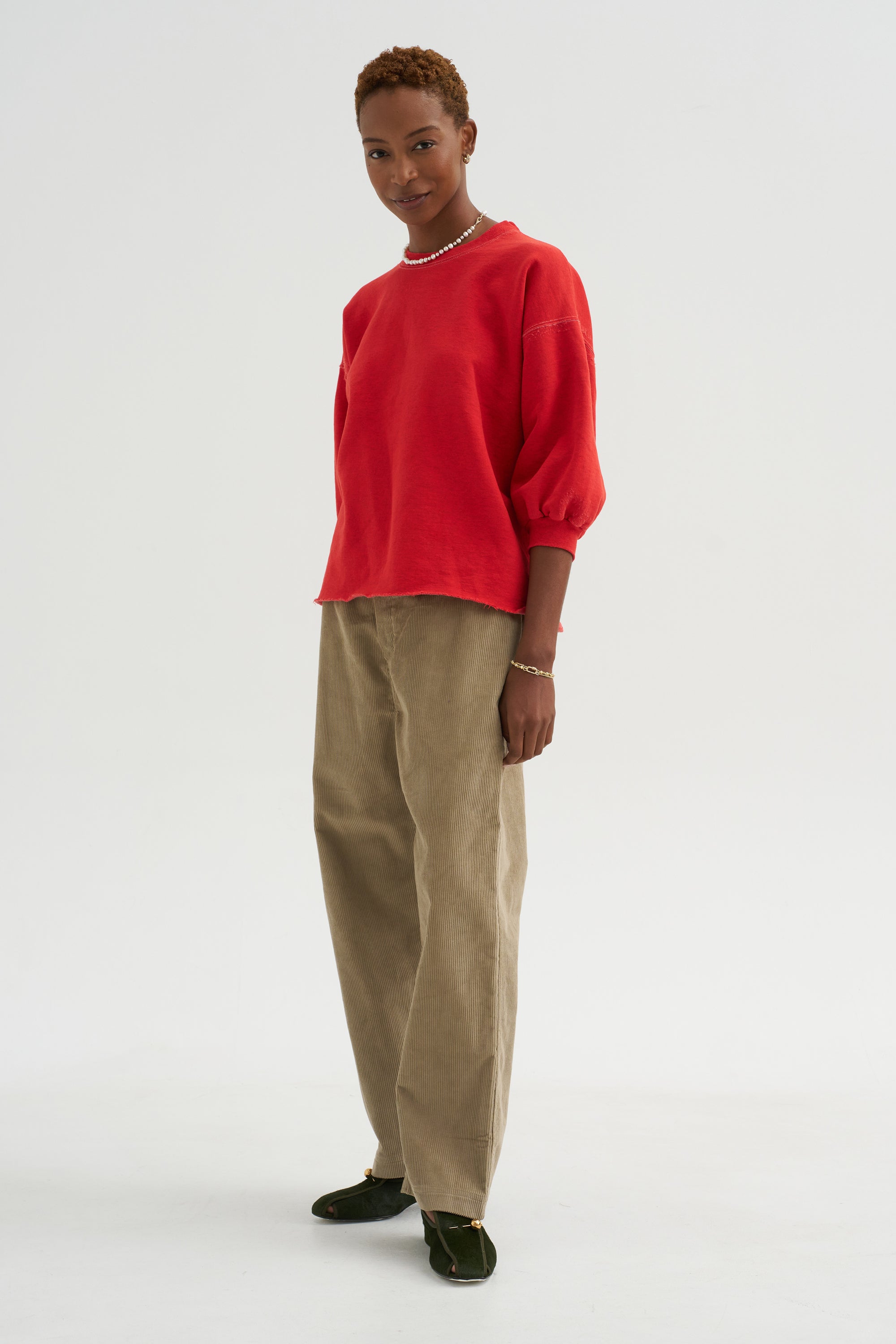 Fond Sweatshirt, Cherry