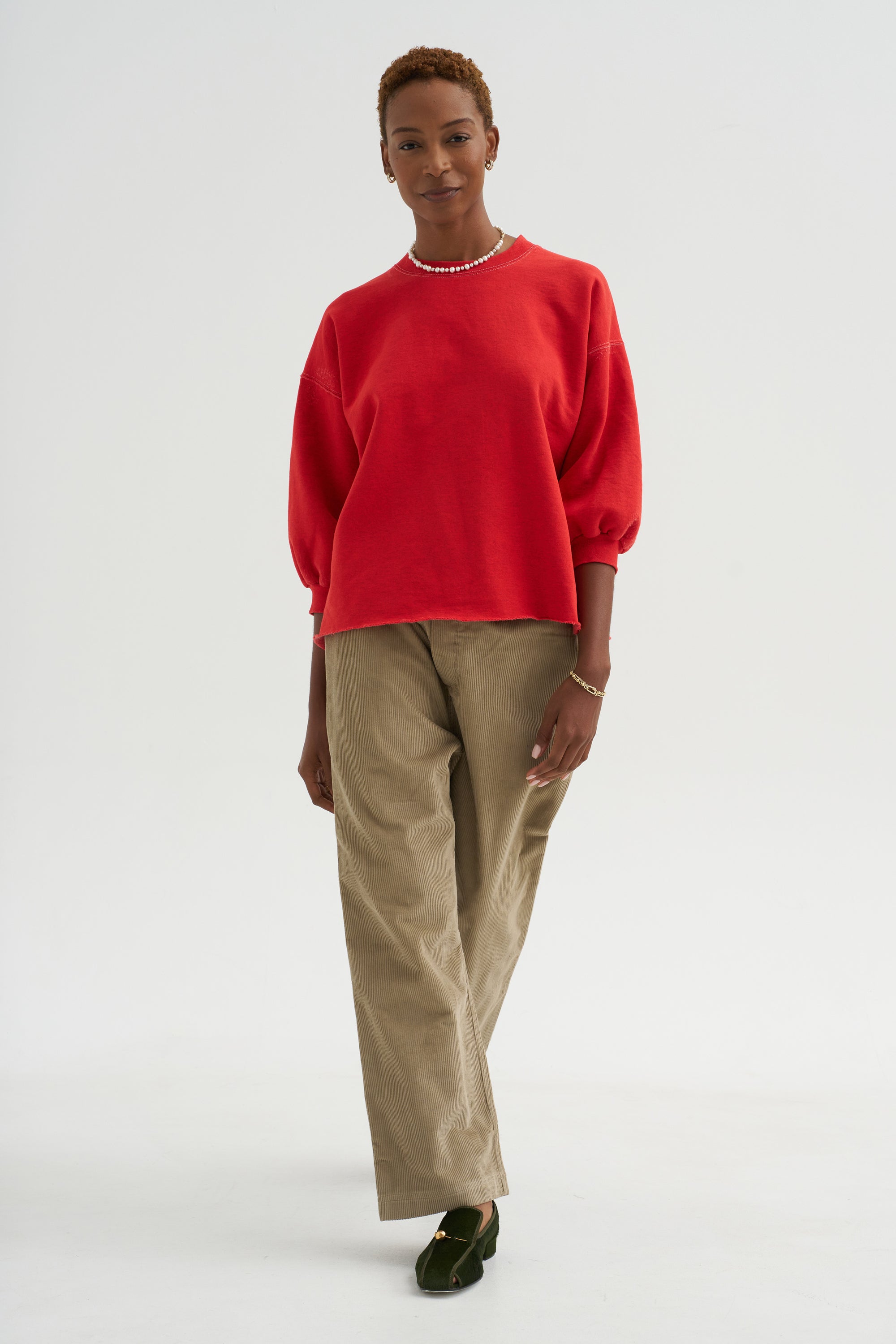 Fond Sweatshirt, Cherry