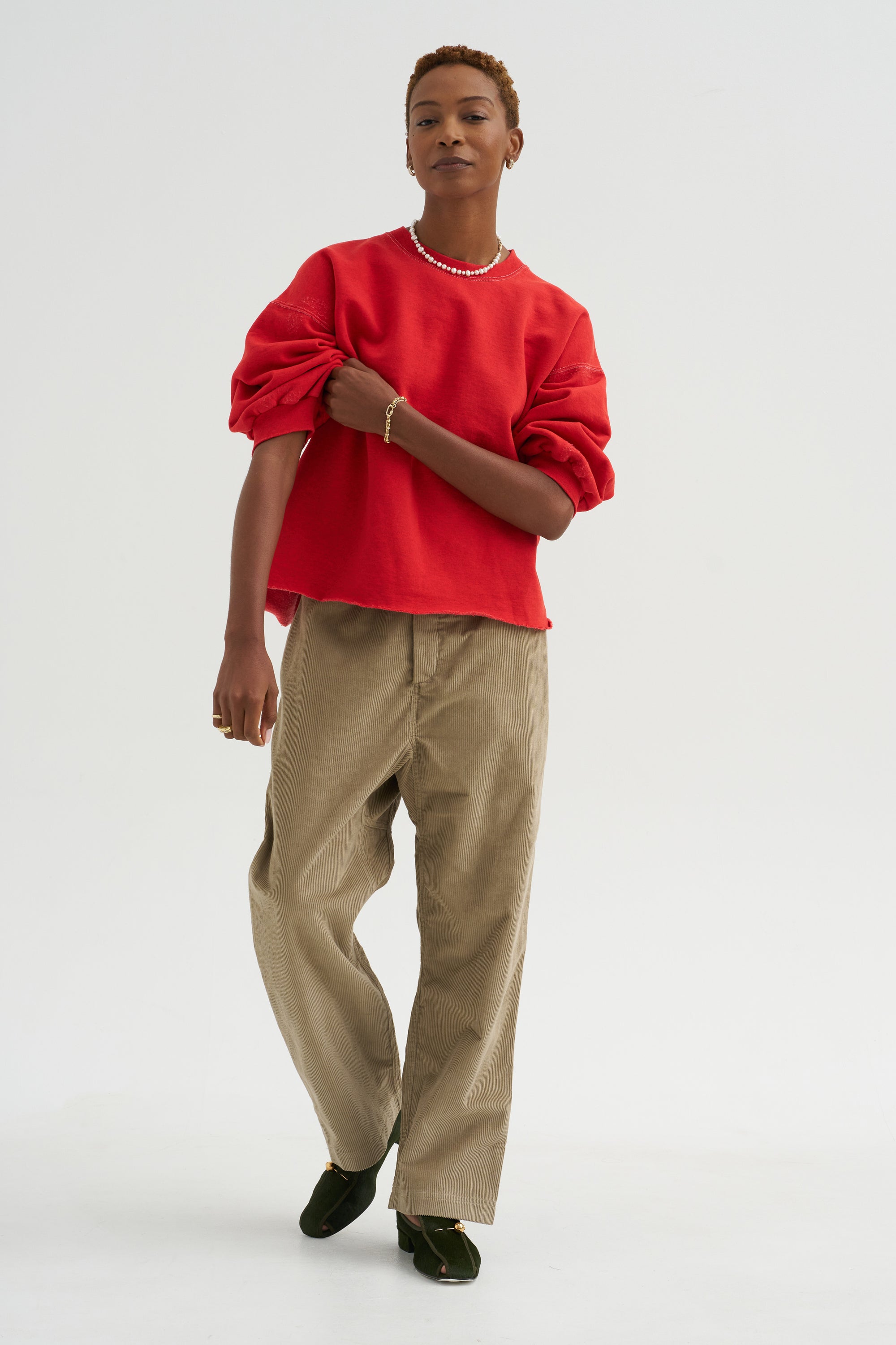 Fond Sweatshirt, Cherry