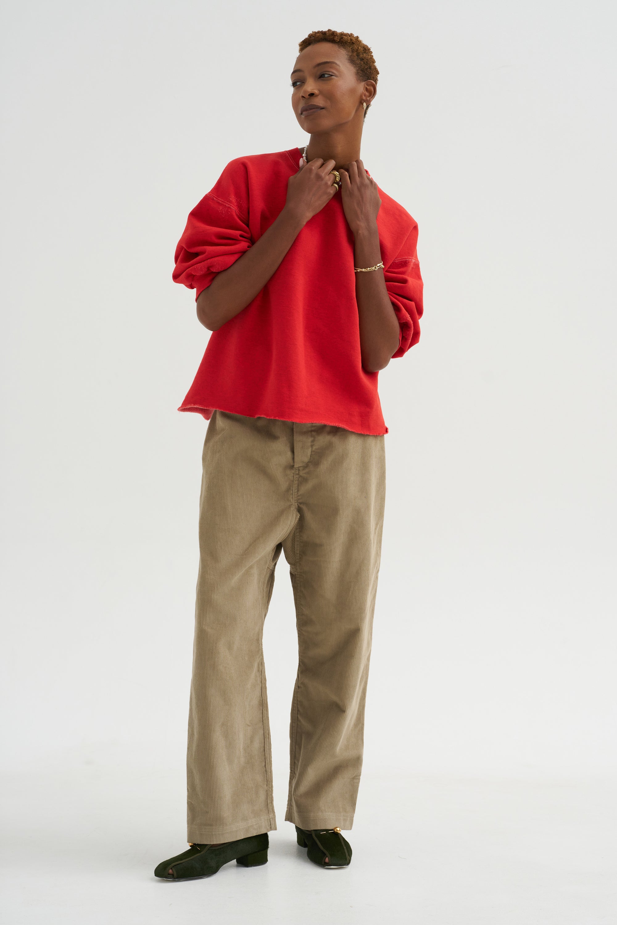 Fond Sweatshirt, Cherry