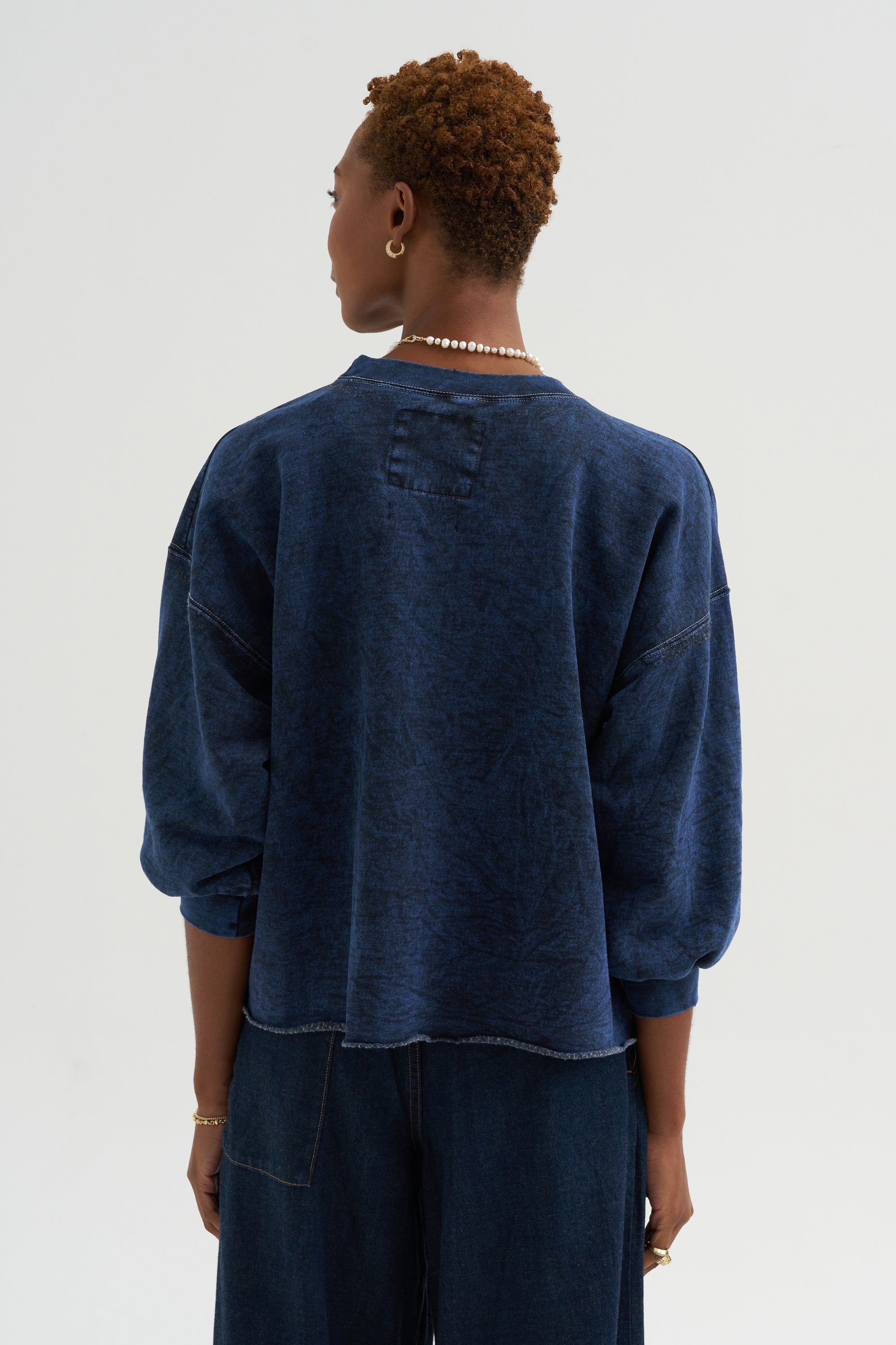 Fond Sweatshirt, Indigo