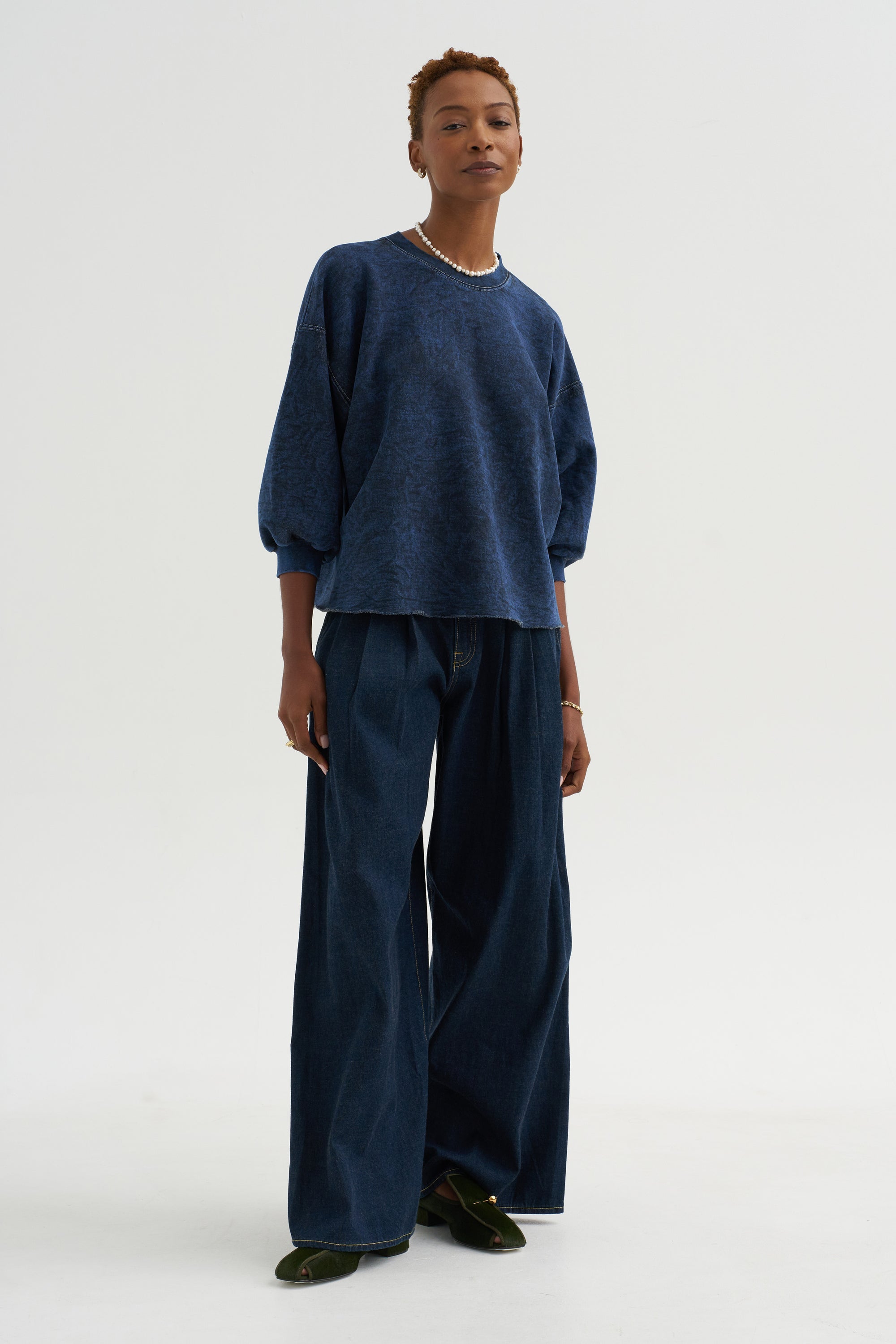 Fond Sweatshirt, Indigo
