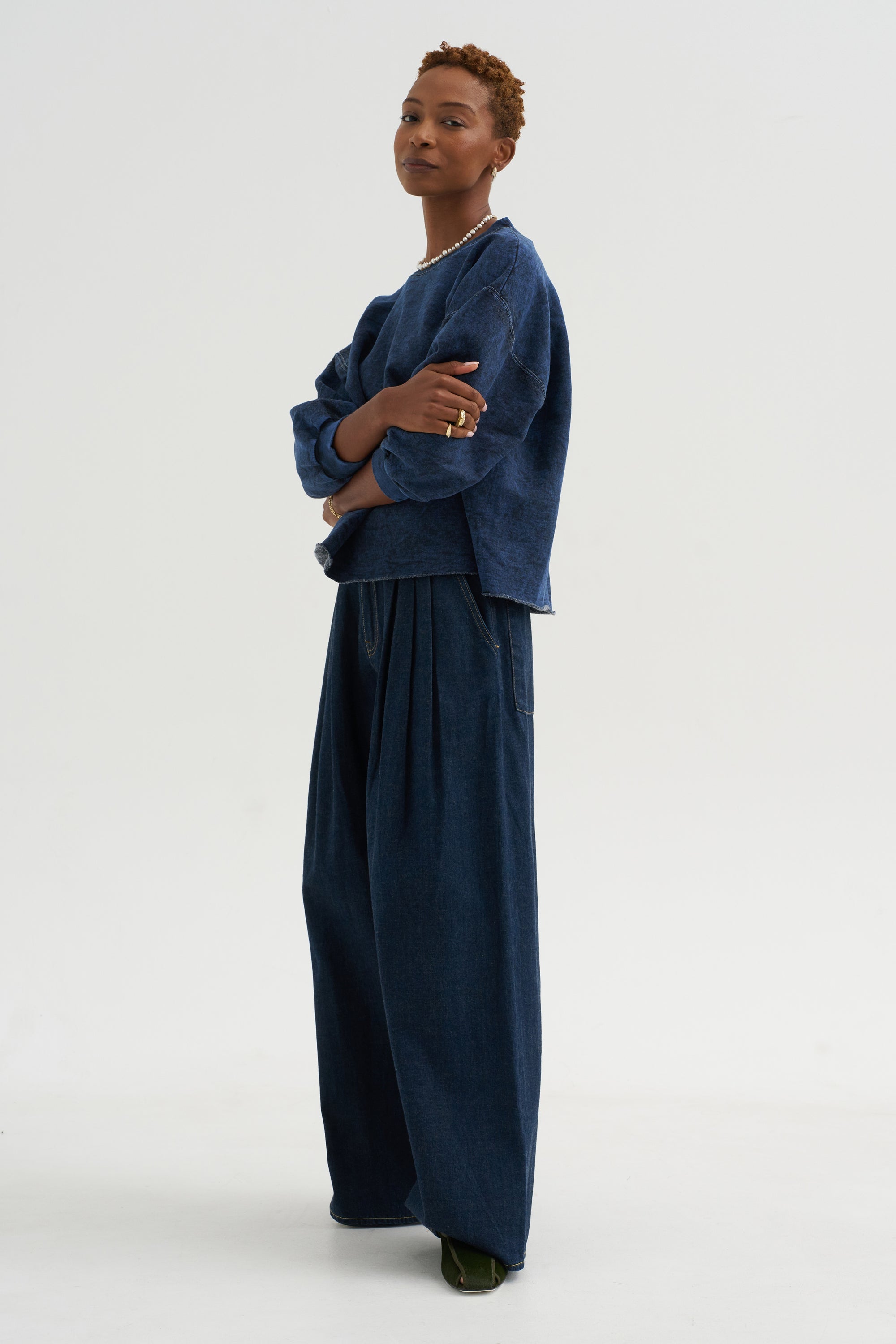 Fond Sweatshirt, Indigo