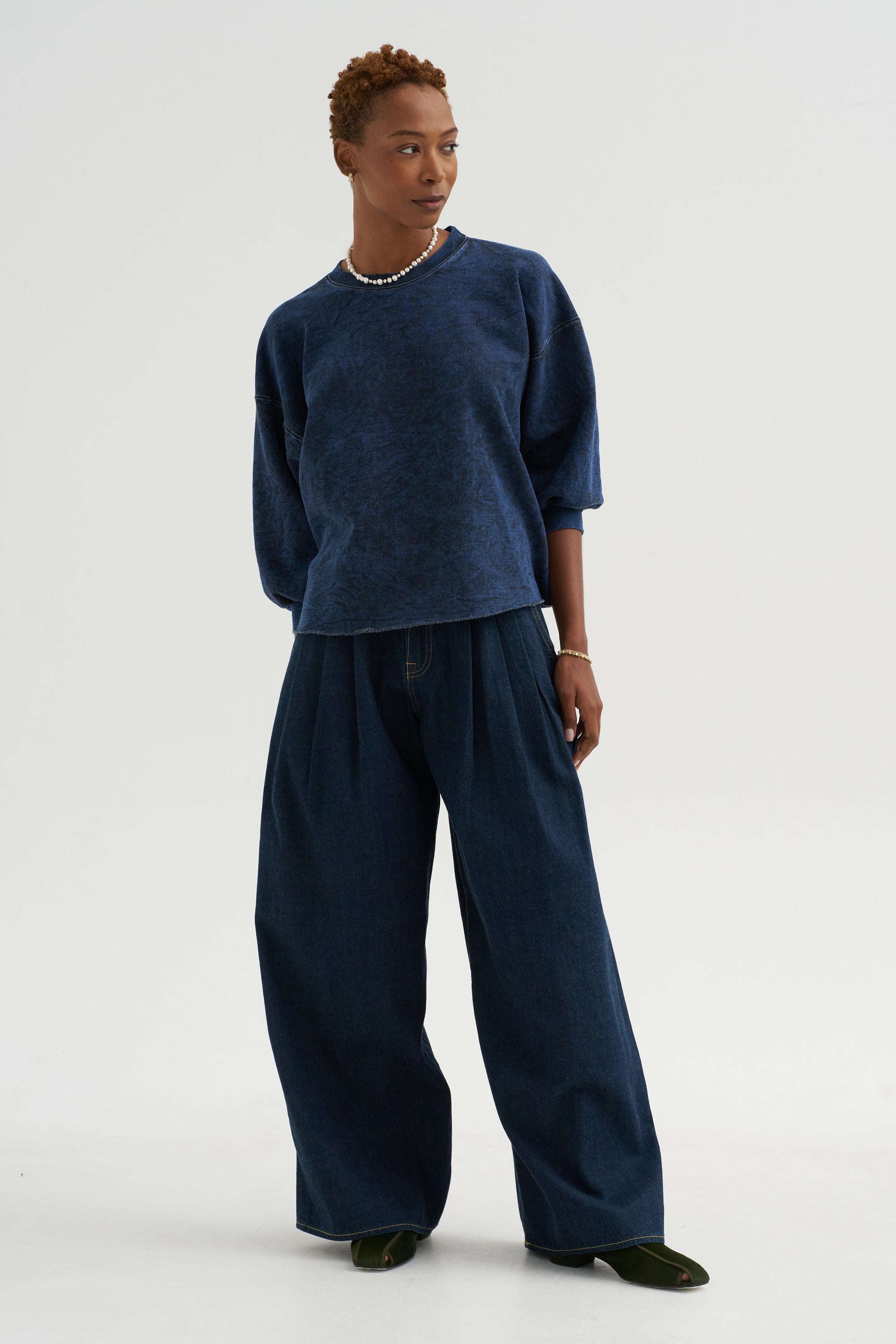 Fond Sweatshirt, Indigo