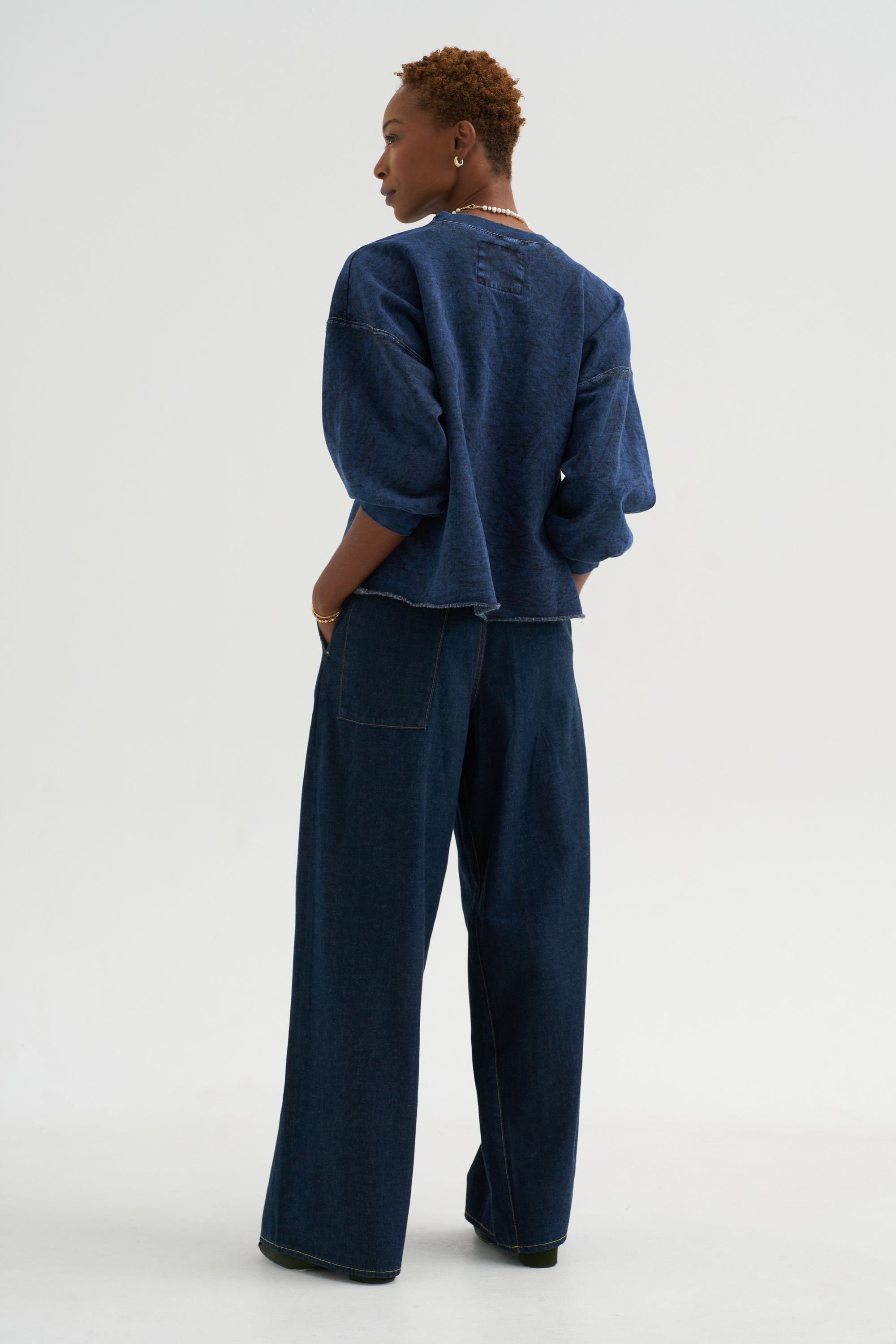 Fond Sweatshirt, Indigo